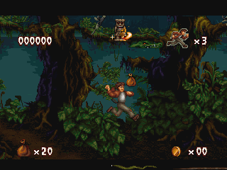 Pitfall Mayan Adventure screenshot 3 for Jaguar